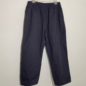 America sweetheart Pettit 100% cotton pants gray and black with pockets work